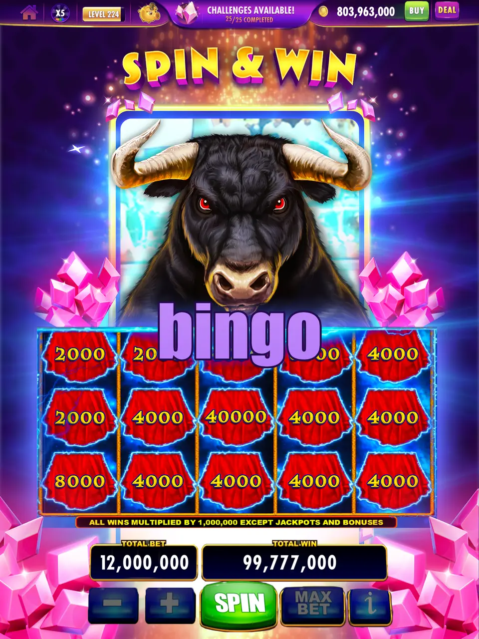 bingo Masuk